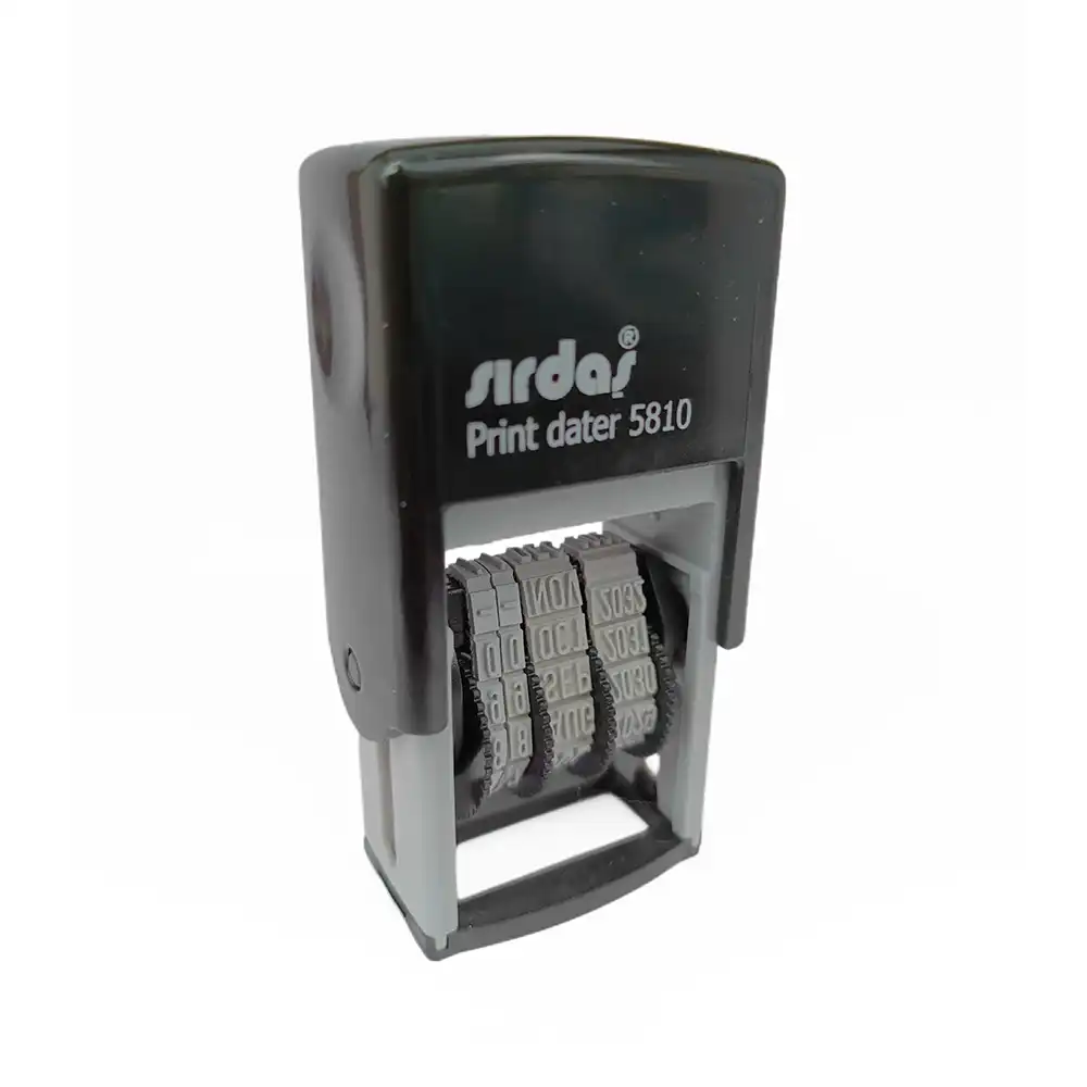 Sırdaş Print Dater 5810 Stamps (İngilizce Tarih Kaşesi) - Adana Kaşe